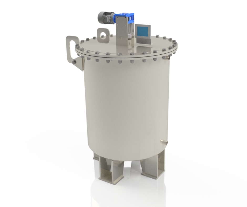 projekt, wizualizacja zbiornika